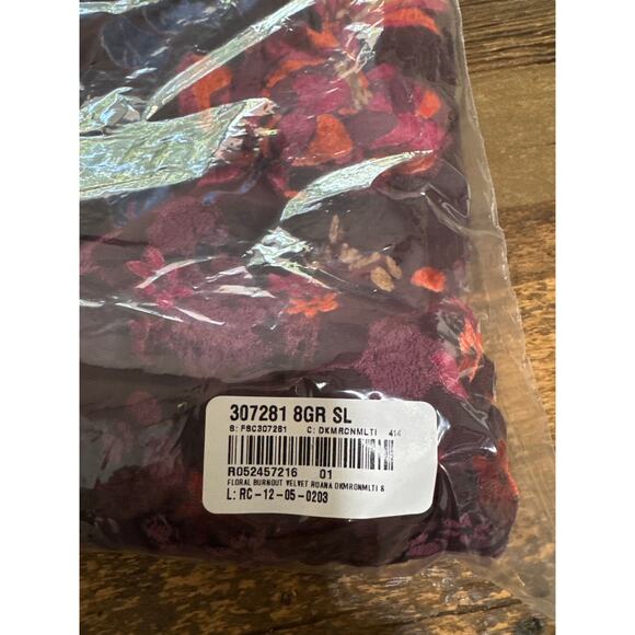 J. Jill Floral Burnout Velvet Ruana NWT - Picture 7 of 8
